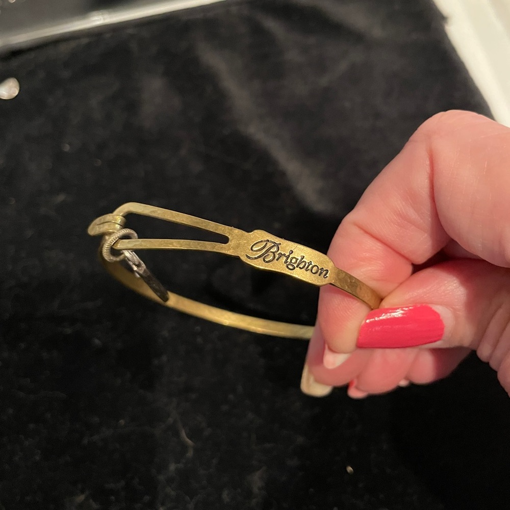 Brighton hammered bangle bracelet - Picture 3 of 3